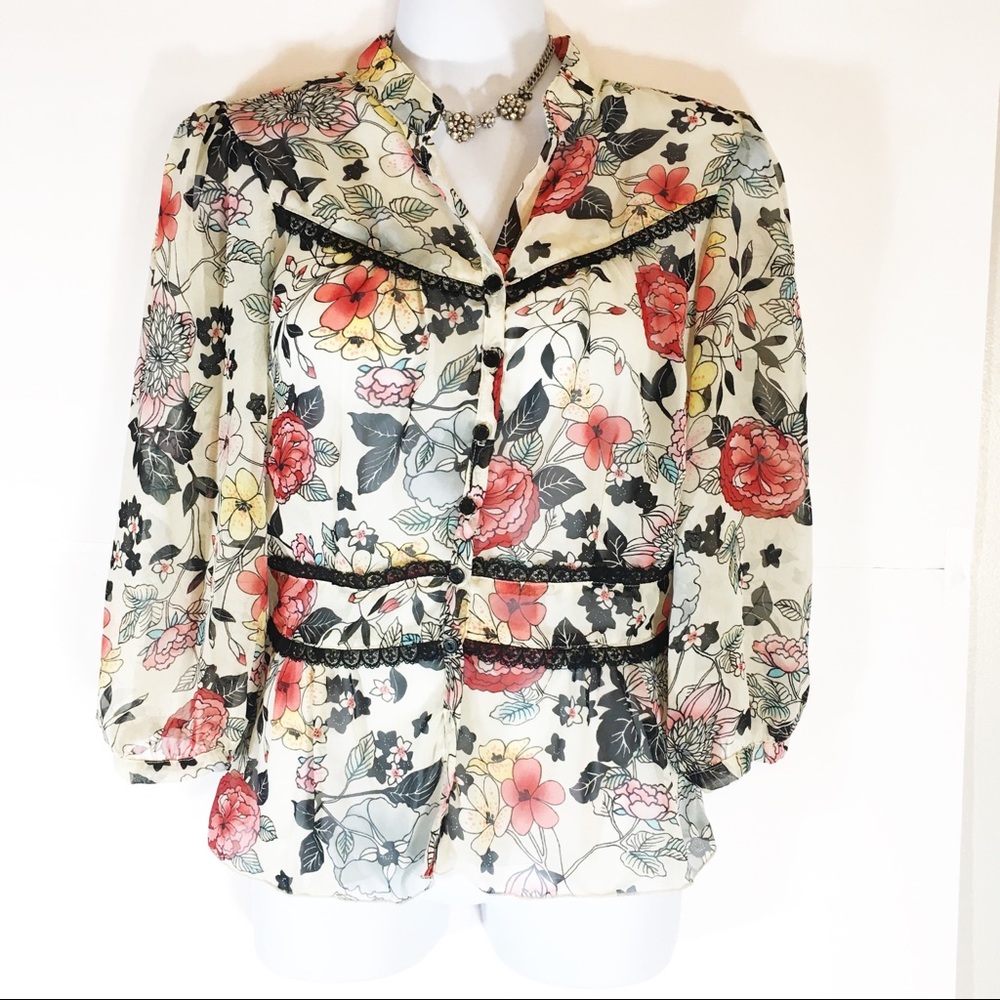 Floral blouse